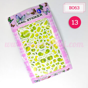 สติ๊กเกอร์ติดเล็บ ประดับเล็บ