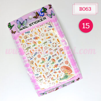 สติ๊กเกอร์ติดเล็บ ประดับเล็บ