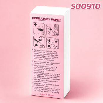กระดาษรีฟิลแว็กซ์ (Wax Paper) สีชมพู เนื้อหนา