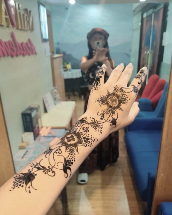 สีเพ้นท์เฮนน่า Henna : สีดำ แบบโคน ขนาด 25 กรัม โปรฯ 3 หลอด - Image 5
